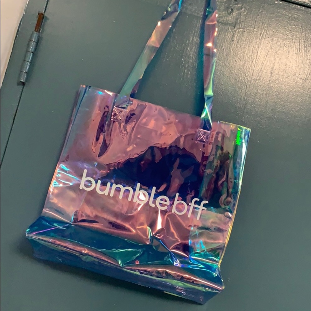 Prismatic Bumblebff Blue Turquoise Bag